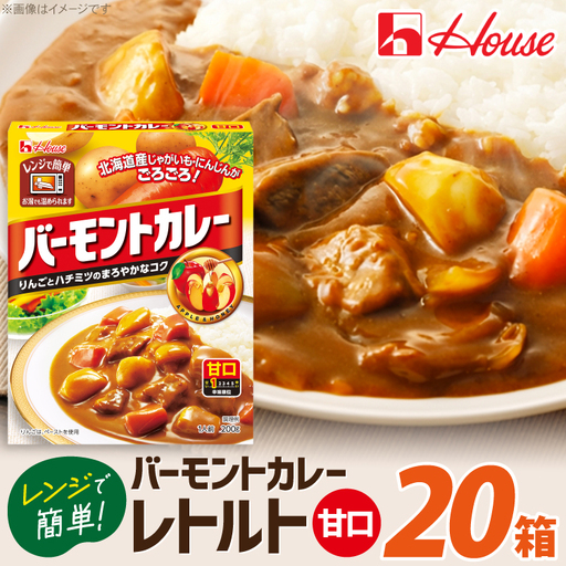 バーモントカレー 甘口 20個 [翔栄通商 愛知県 江南市 ko23btu570084]