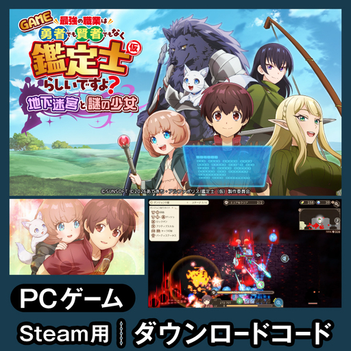 GAME 最強の職業は勇者でもなく賢者でもなく鑑定士(仮)らしいですよ?〜地下迷宮と謎の少女〜 Steamコード [サン電子 愛知県 江南市 ko23btu800001]