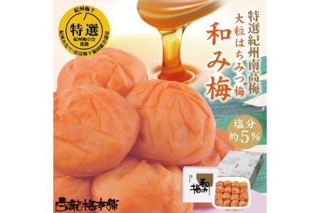 紀州完熟南高梅 和み梅 800g