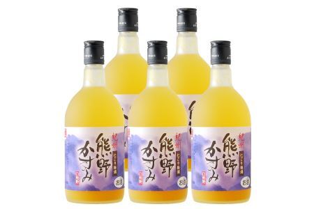 にごり梅酒 熊野かすみ 5本セット