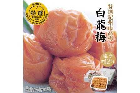 紀州完熟南高梅 白龍梅