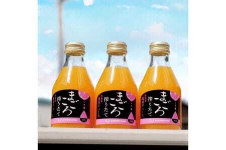 まごころ搾りたて有田産清見ジュース180ml 12本入