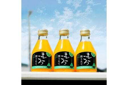 まごころ搾りたて有田産不知火ジュース180ml 12本入