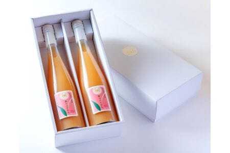 M095　あら川の桃ドリンク５００ｍｌ×２本入りギフト