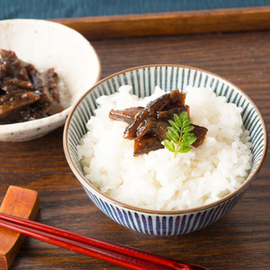 ゆずと椎茸の佃煮天王醤油味、角長醤油味3個セット