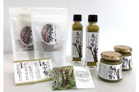 [美山の贅]イタドリ加工品3種詰合せセット