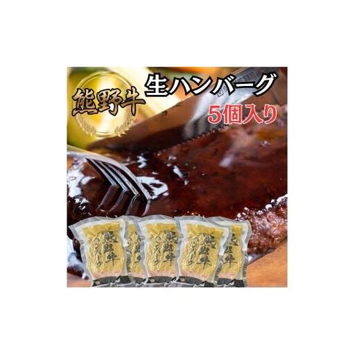 熊野牛 生ハンバーグ 150g×5個