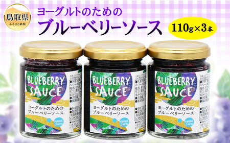 前田農園 ヨーグルトのためのブルーベリーソース3本セット