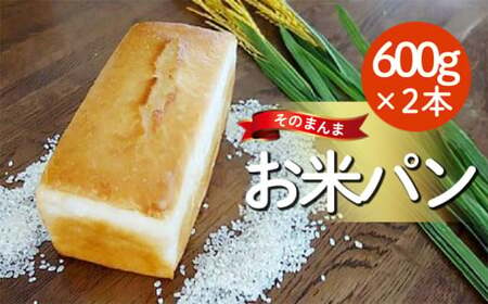 そのまんまお米パン(600g×2本)