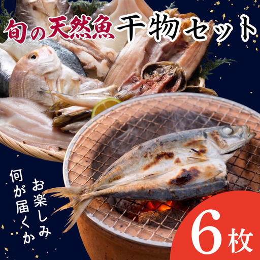 干物 詰め合わせ 4種以上 6枚