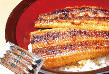 仁淀川うなぎ焼きたて蒲焼き4尾セット