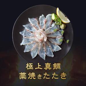 高知県産 真鯛藁焼きたたき