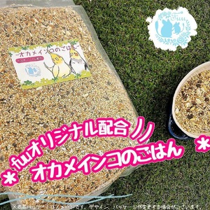 [3ヶ月定期便]fuu オカメインコのごはん(400g)[145S50-T]