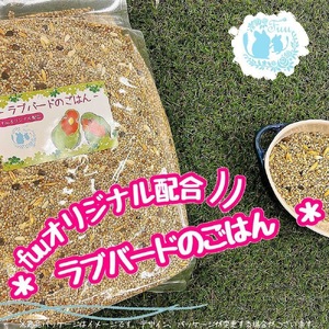 [3ヶ月定期便]fuu ラブバードのごはん(400g)[145S62-T]