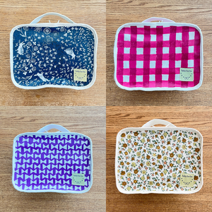 たった90g!めちゃ軽おむつポーチ(うさぎ/チェック/リボン/花柄)[ベビー用品][135B04]