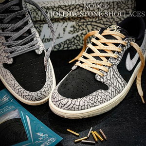 NODC HOLLOW STONE SHOELACES 3セット[173N19]