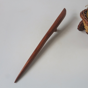 木製かんざし リーフ型 ロングタイプ [195S29] 選べる 素材 紫檀 黒檀 タガヤサン ローズウッド 木製 かんざし 緩みにくい 塗装不使用 固定型 飾り用 経年変化 耐久性 髪飾り 和風アクセサリー ヘアアクセ ヘアアクセサリー 愛知県 小牧市 送料無料