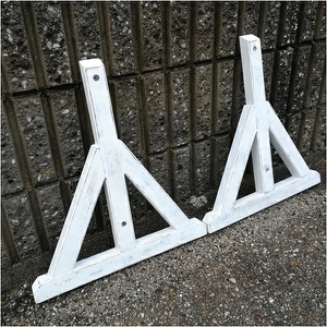 エイジング調アンティークのフェイクドアー大 自立固定用スタンド(オプションのみ) [161P23] エイジング調 アンティーク フェイクドアー 自立 固定用スタンド 専用 部材セット オブジェ 自然 簡易 雑貨 防腐 防虫 屋外使用 天然木 ナチュラル ガーデニング 愛知県 小牧市 送料無料