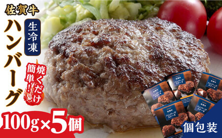 佐賀牛ハンバーグ(生冷凍)100g×5個 / 簡単調理 簡単調理 簡単調理 簡単調理 簡単調理 簡単調理 簡単調理 / 佐賀県 / 佐賀冷凍食品株式会社 