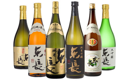 東長 6種堪能セット 計6本(大吟醸 東長・褒紋東長・純米吟醸 東長・慶紋東長・純米東長・金紋東長) 720ml / 佐賀県 / 瀬頭酒造株式会社 