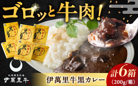 伊萬里牛黒カレー 6食分（200g×6箱） / 伊万里牛 伊萬里牛 牛肉 カレー / 佐賀県 / まつお食肉卸株式会社[41AECZ016]