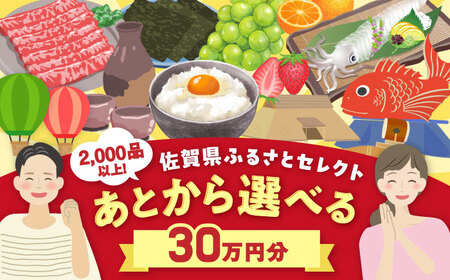 [あとから選べる]佐賀県ふるさとギフト 30万円分 