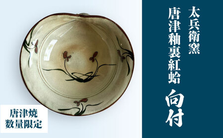 [唐津焼]唐津釉裏紅蛤向付 / 佐賀県 / 太兵衛窯