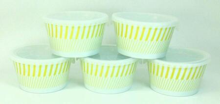 [波佐見焼]φ11cmノンラップ鉢5個組 コパン イエロー [西海陶器] 5 33170