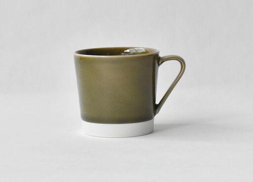【AB563】【波佐見焼】es mug　織部釉 【西海陶器】1　19577