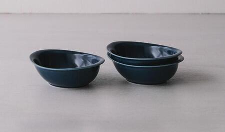 [波佐見焼]15×12×4.5cmオーブン耐熱鉢3個組 B・S[西海陶器] 3 17292