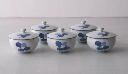 [波佐見焼]来客湯呑5個組 まんりょう [西海陶器] 5 99563