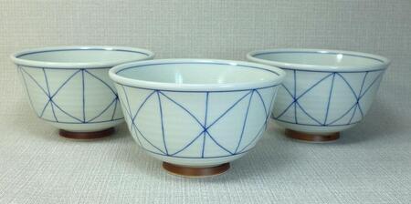 [AB1065][波佐見焼]14×8.5cmふんわり軽いお好み丼 3個組 WEB [西海陶器]3 20967