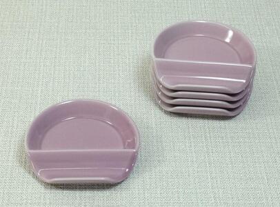 [AB1176][波佐見焼]スマート小皿5枚組 すみれ [西海陶器]5 20472