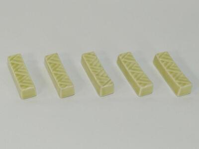 [波佐見焼]手彫りの箸置き5個組 檸檬 [西海陶器]5 24374