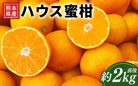 熊本県産ハウス蜜柑 約2キロ前後 果物 フルーツ みかん 蜜柑 ミカン ハウスみかん 約2kg前後 常温 熊本県産 [2025年7月上旬発送開始]