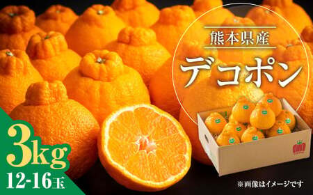 熊本県産 デコポン 3kg 果物 フルーツ くだもの 柑橘 みかん 蜜柑 [2026年3月上旬発送開始]