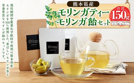 熊本県産 モリンガティー 20包 モリンガ飴 4パック セット / モリンガ茶 モリンガ ティー お茶 茶 健康茶 飴 あめ アメ キャンディー