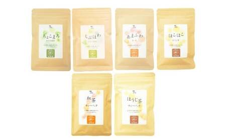 7daysTEA 6個 セット / 緑茶 紅茶 ほうじ茶 お茶 茶 茶葉 ティーパック 国産 熊本県産 熊本県