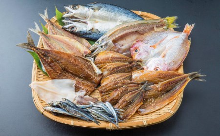 天草・牛深干物セット 10品目以上 約2.5kg