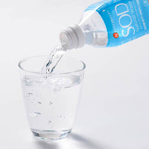 ナチュラル ウォーター SOD 500ml (計24本) 国産 軟水 水 お水 ミネラル ドリンク 飲料 ペットボトル 防災 備蓄 アウトドア 常温 [opbz007][さいき本舗 城下堂]