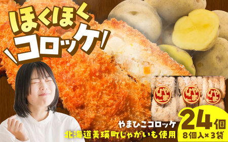 やまひこコロッケ（24個） / コロッケ 冷凍 揚げ物 惣菜 おかず / 稲沢市 / 株式会社山彦[BMBE002]