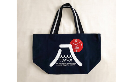 HASSIN＆MU-TAオリジナルトートバック【カラー：ネイビー】