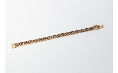 K18HASSIN オリジナルダイヤモンド6面ダブルカット(18cm)喜平ブレスレット