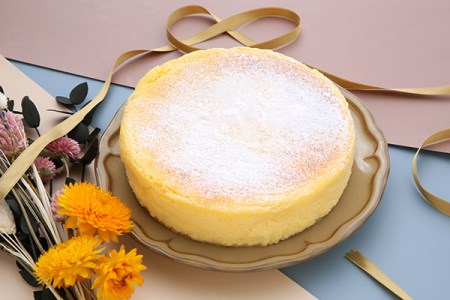 [Le Lis]ふわとろチーズケーキ // デコレーションケーキ 芸術ケーキ