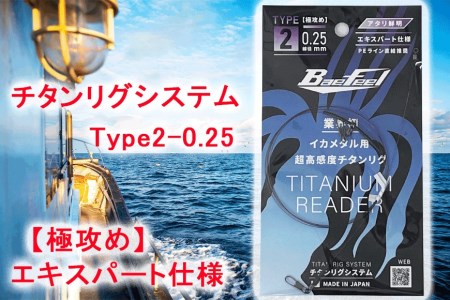 チタンリグシステム　Type2-0.25　【極攻め】エキスパート仕様＜吉見製作所＞ // 釣り 釣り道具 釣りセット