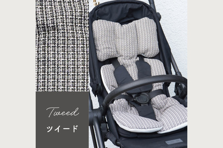 colulu ベビーカーシート[ツイード](3314)