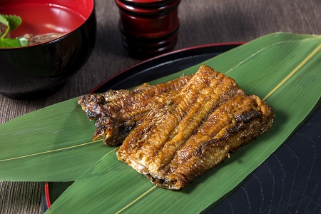 備長炭でじっくり焼き上げた うなぎまぶしセット(2人前)[0544]