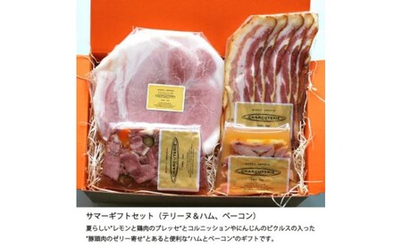 テリーヌ ハム ベーコン ギフトセット 鶏肉 豚肉 ギフト 愛知 日進市 ※配送不可:離島