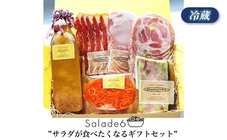サラダ6 冷蔵 食品 加工肉 豚肉 ベーコン ロースハム ソーセージ テリーヌ サラダ にんじんサラダ マリネ ギフト 贈答品