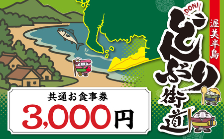 渥美半島 どんぶり街道 共通お食事券 3000円分 チケット 食事券 体験 愛知県 田原市